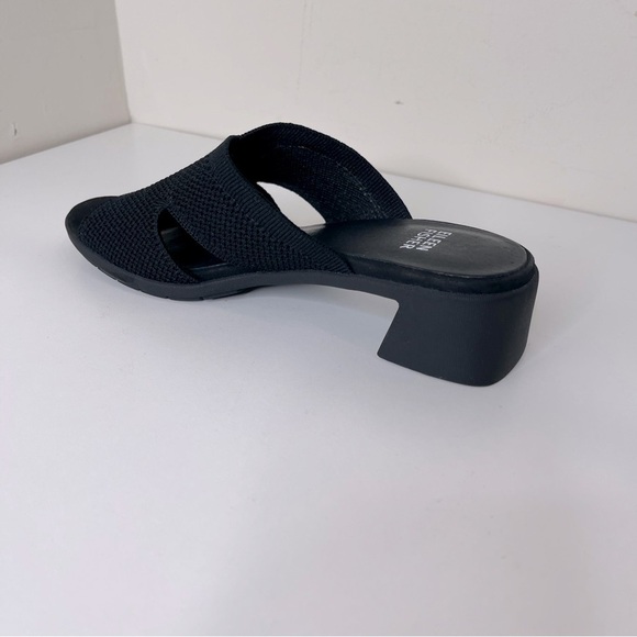 Eileen Fisher Stretch Fabric Block Heel Sandals minimalist luxury mature - Picture 5 of 12